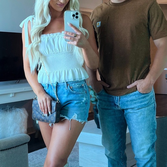 Wilfred Cream Ruffle Top - Picture 2 of 2